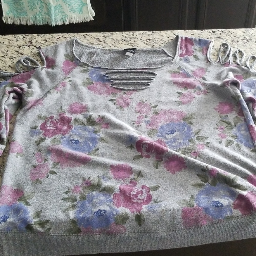 Distressed Sweatshirt